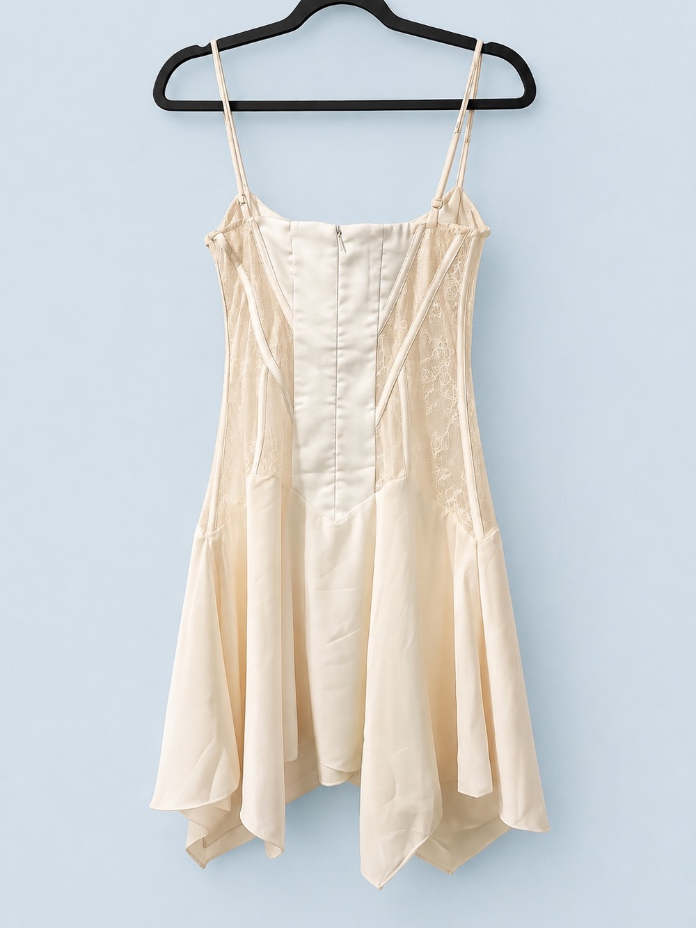 Oh Polly Ivory Lace Corset Babydoll Mini Dress
Size US 4
Coquette|Fairycore - Picture 2 of 6